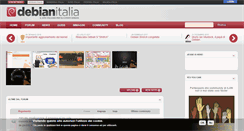 Desktop Screenshot of debianitalia.org