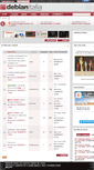 Mobile Screenshot of debianitalia.org